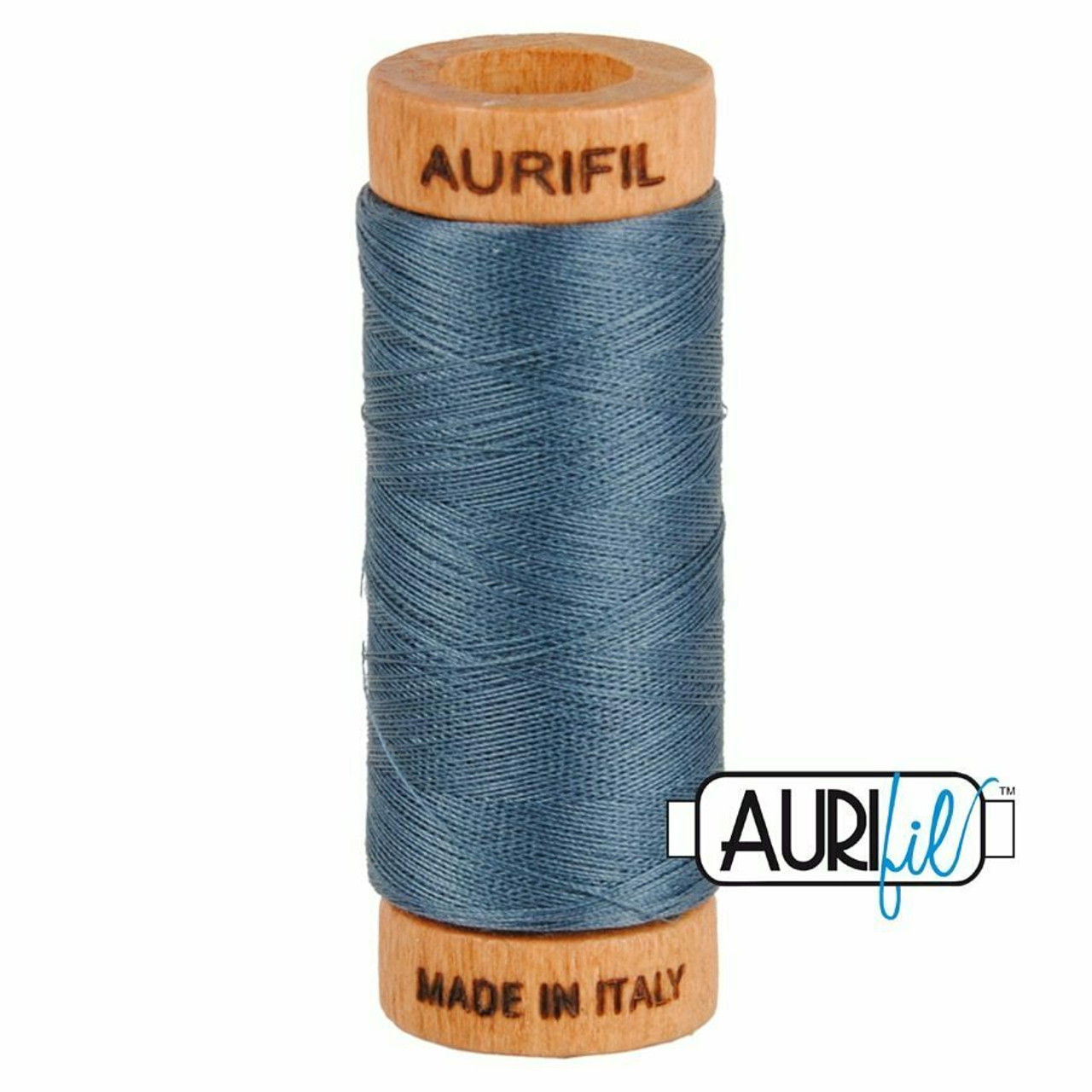 Aurifil 80wt 1158 - Medium Grey