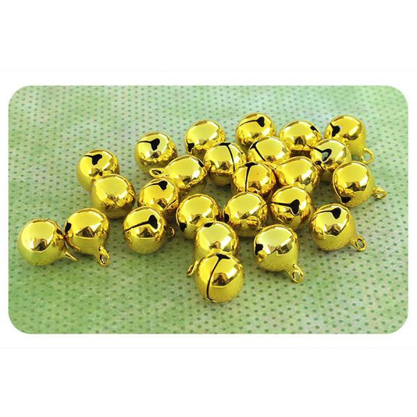 12mm Foley Bell - 25pieces - Gold