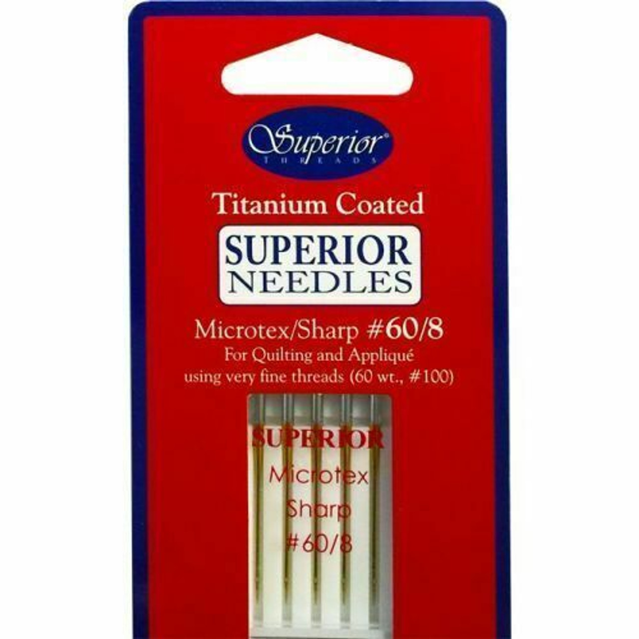 Superior Topstitch Machine Needles 60/8