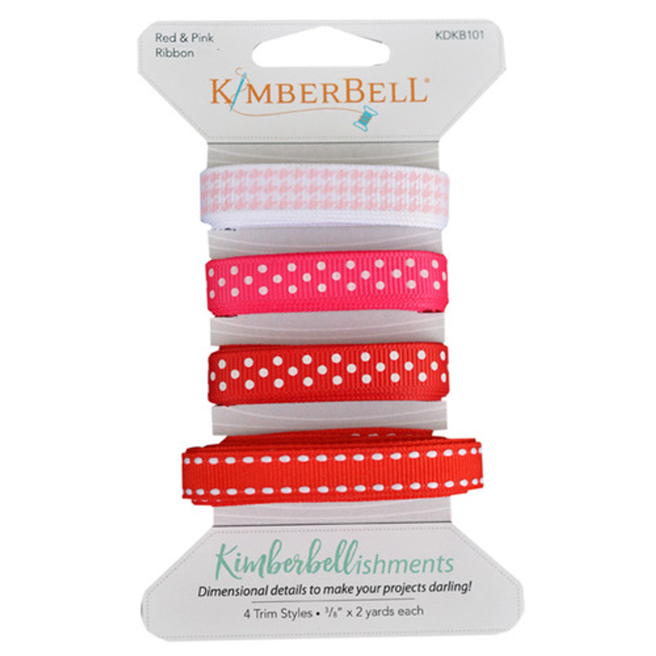 Kimberbell Red and Pink Ribbons