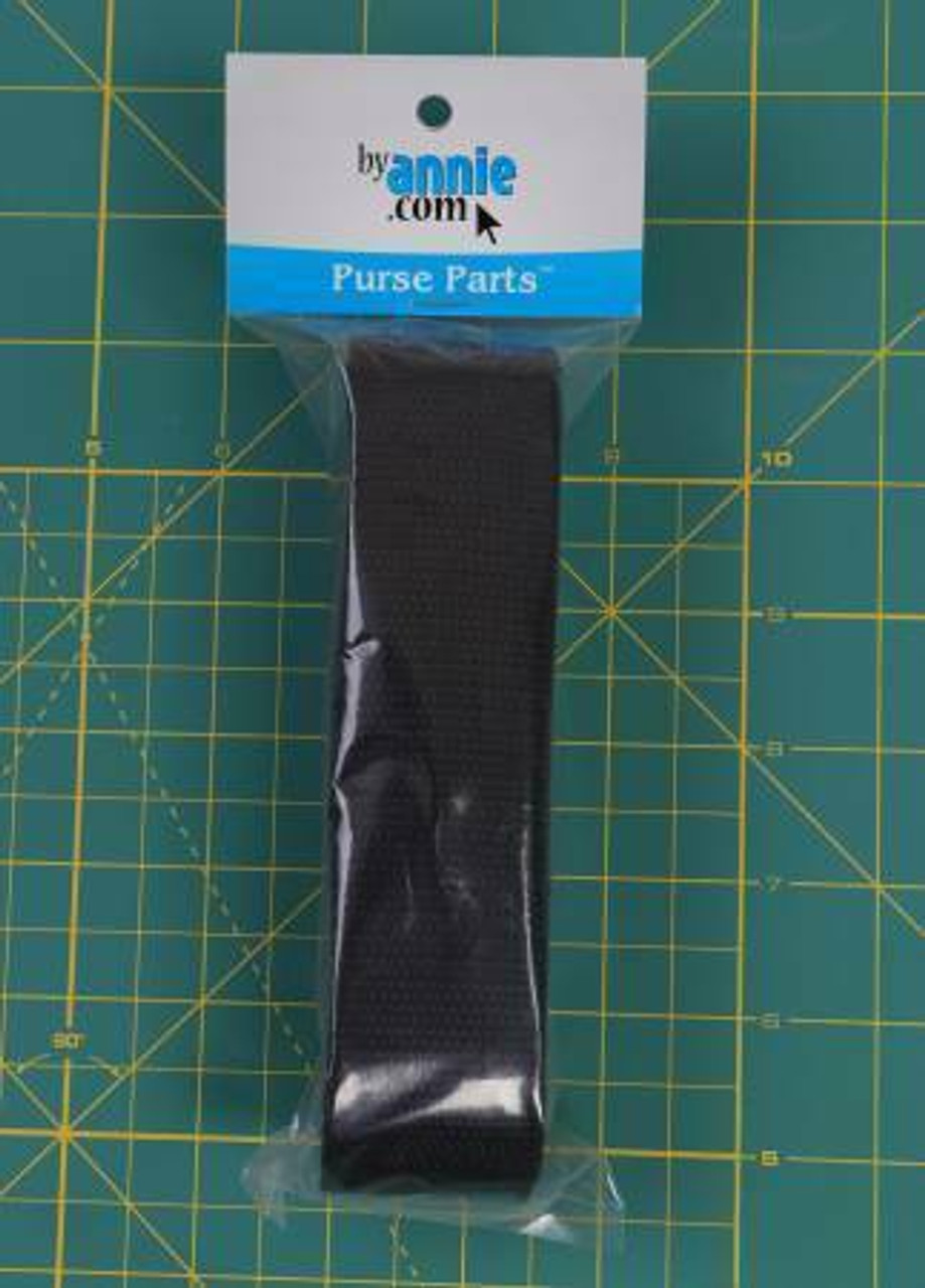 By Annie 1 1/2" Black Strapping - 2.7m (3 yards)