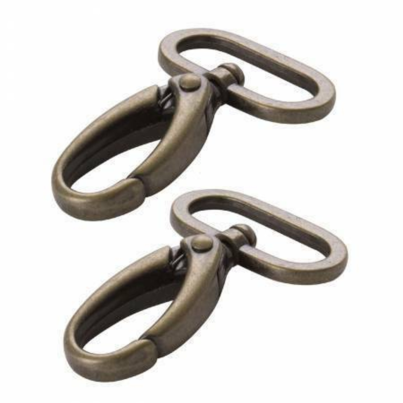 byAnnie 1/2" Antique Brass Swivel Hook