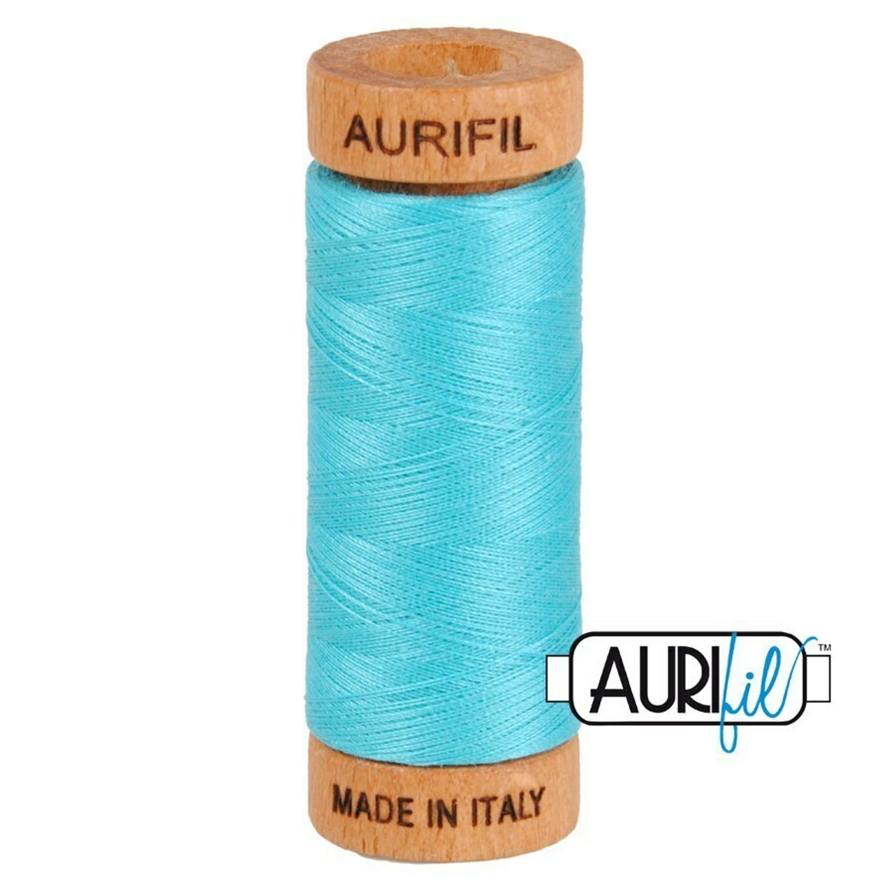Aurifil 80wt 5005 - Bright Turquoise