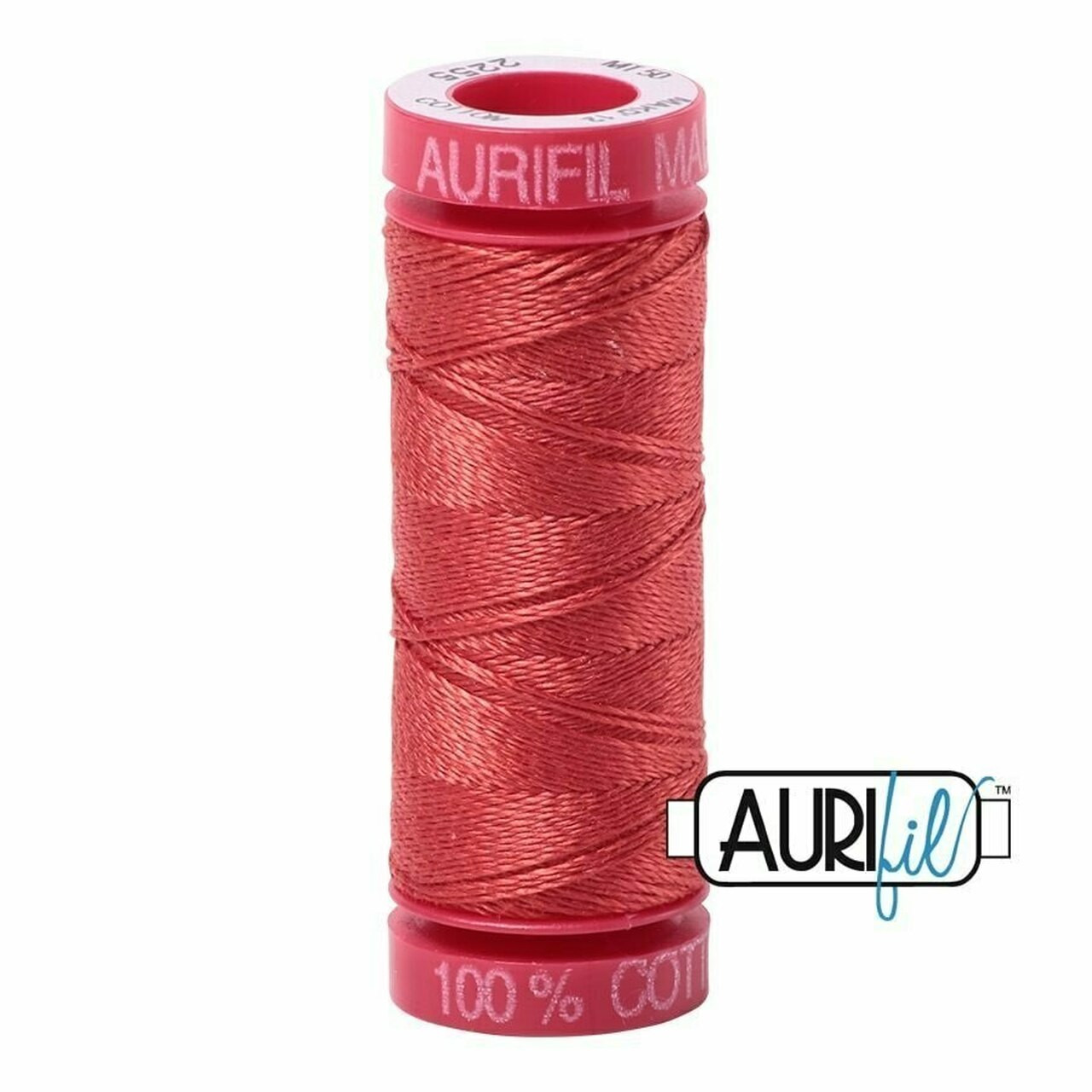 Aurifil 2255 - Dark Red Orange