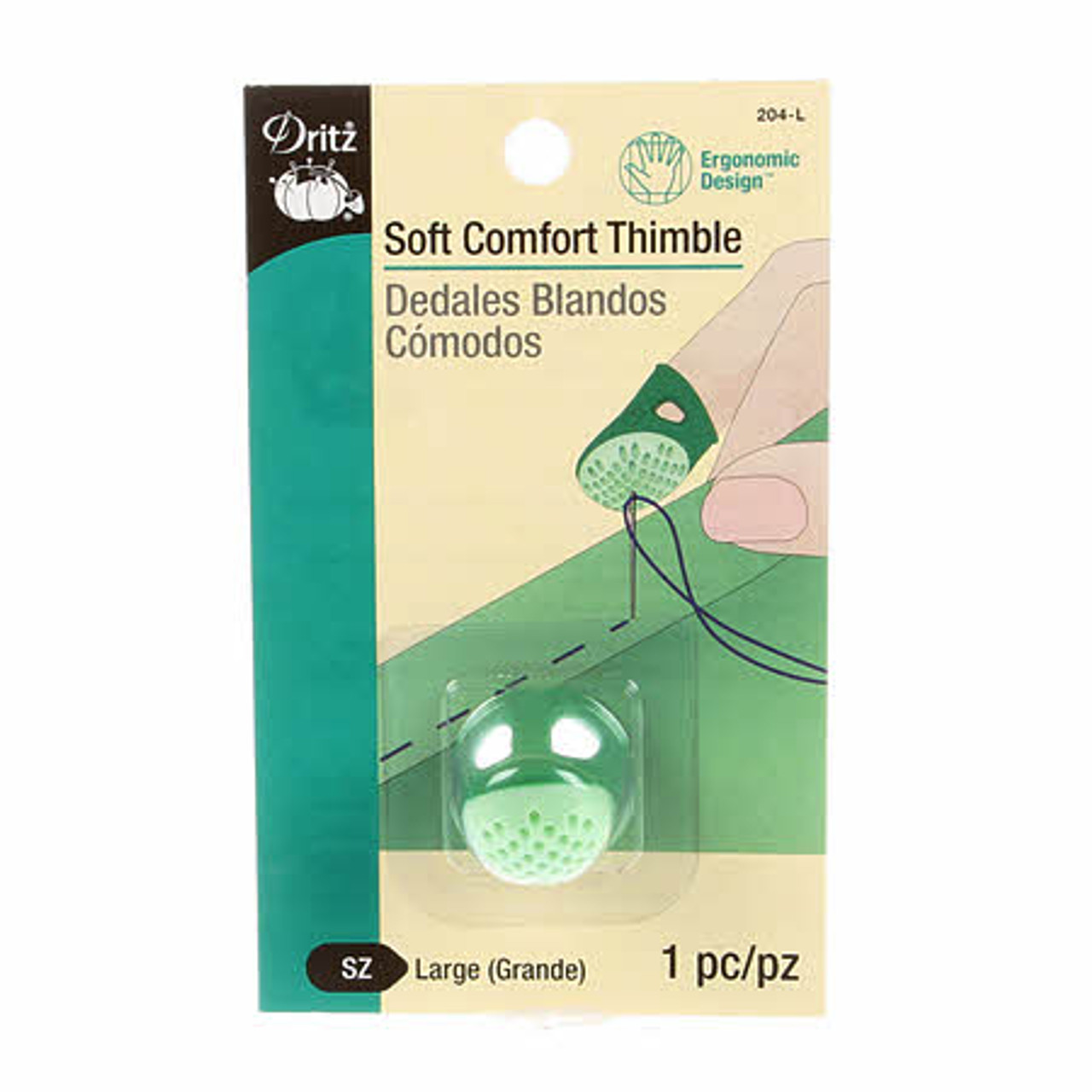 Dritz Soft Comfort Thimble