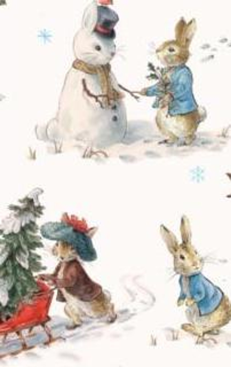 Peter Rabbit Christmas Traditions - Fun in the Snow