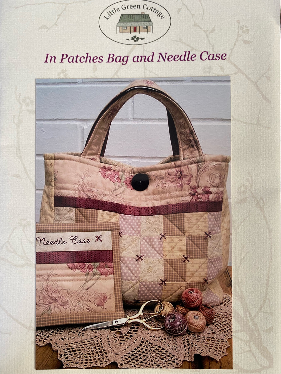 Little Green Cottage : In Patches Bag and Needle Case