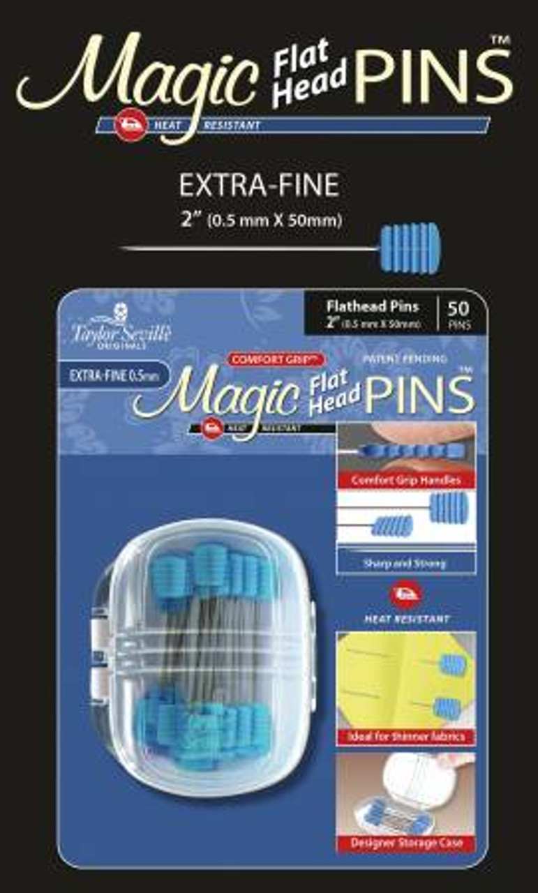 Magic Pins - Flat Head, Extra Fine