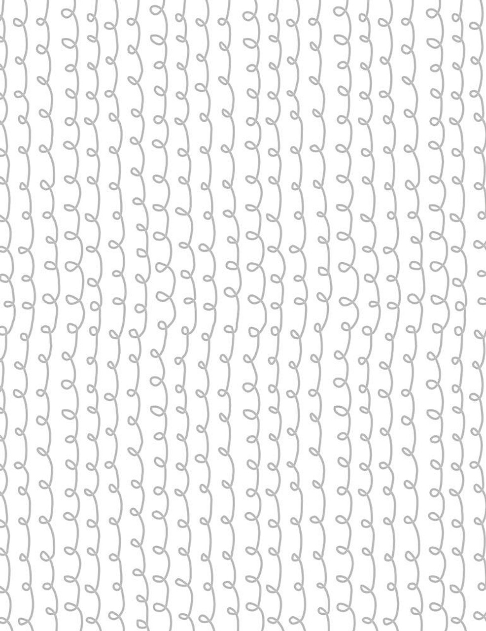 Love Ewe More : Swirly Stripes - White