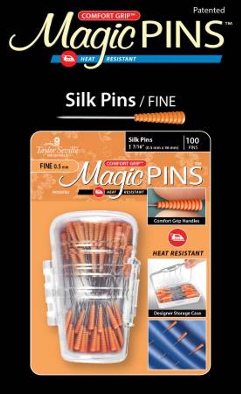 Magic Pins - Silk, Fine , 100pcs
