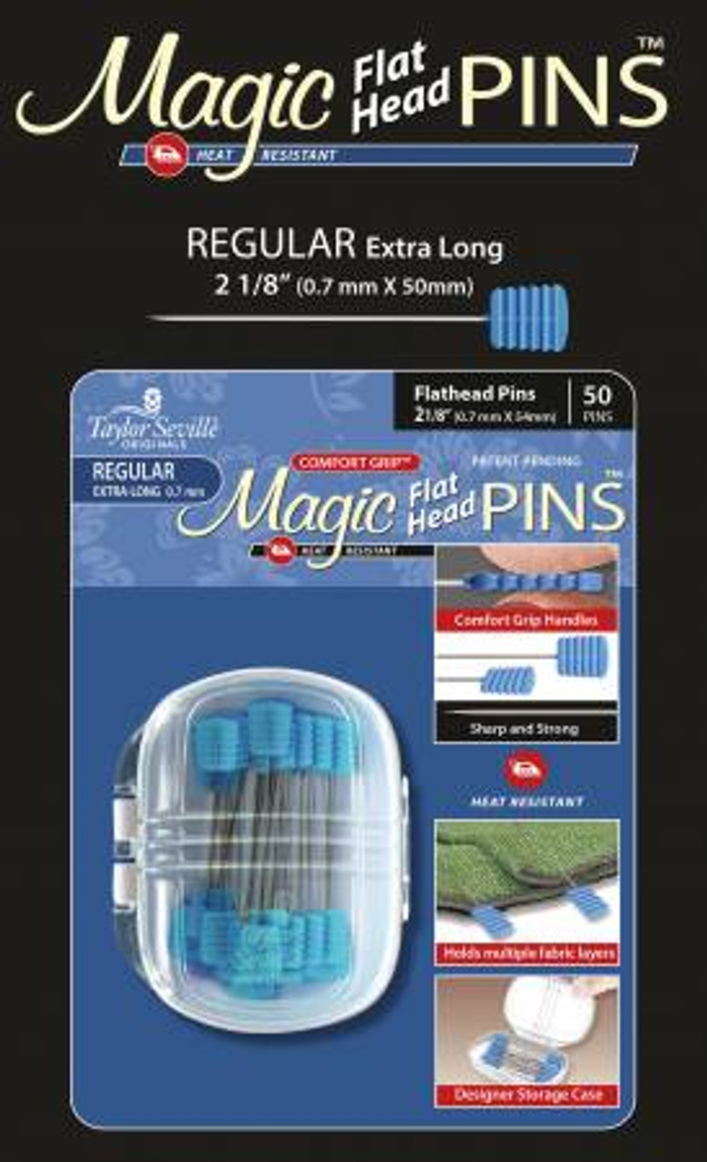 Magic Pins - Flat Head, Regular