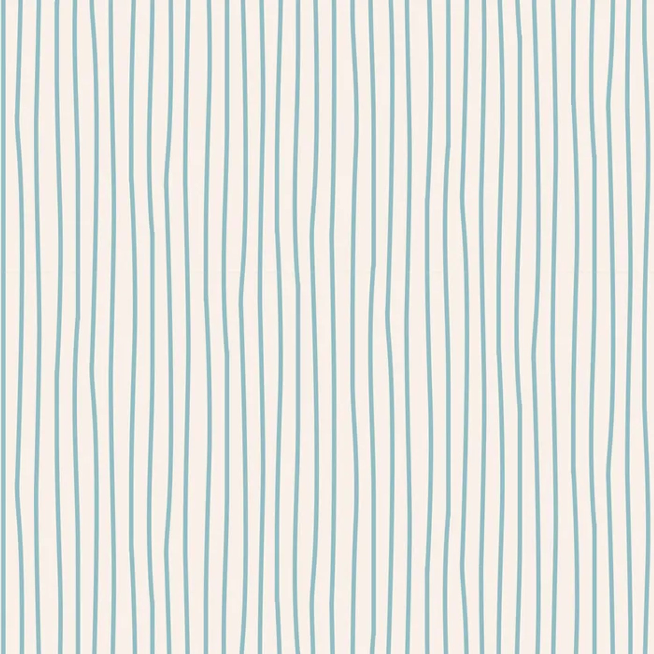 Tilda : Classic Basics - Pen Stripe, Light Blue