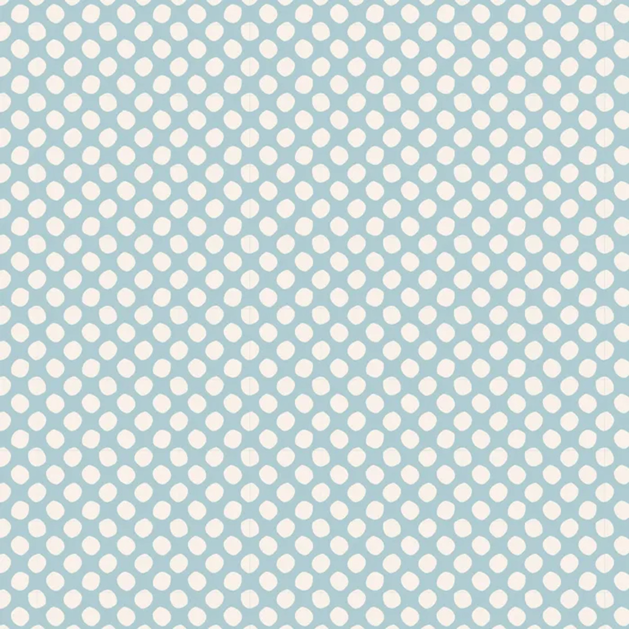 Tilda : Classic Basics - Paint Dots, Light Blue