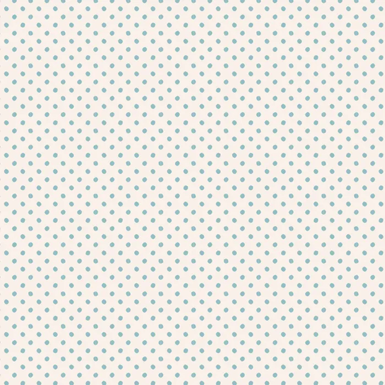 Tilda : Classic Basics - Tiny Dots, Light Blue