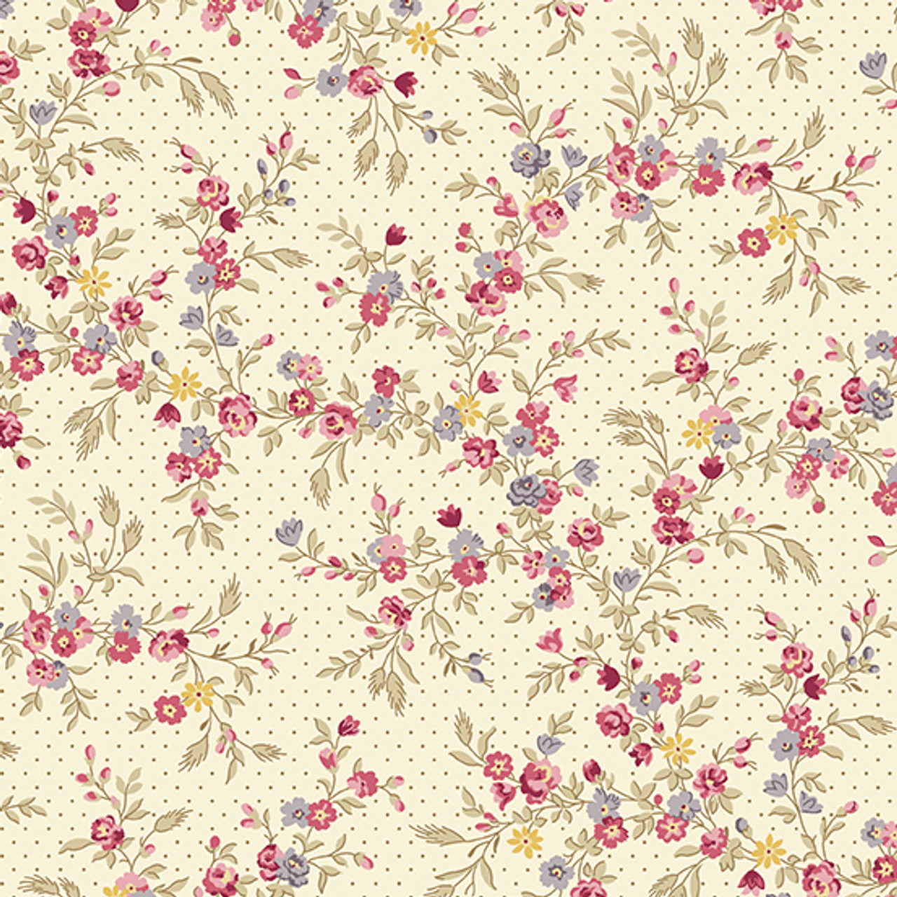 Sienna by Max and Louise : Trailing Flowers - Cream