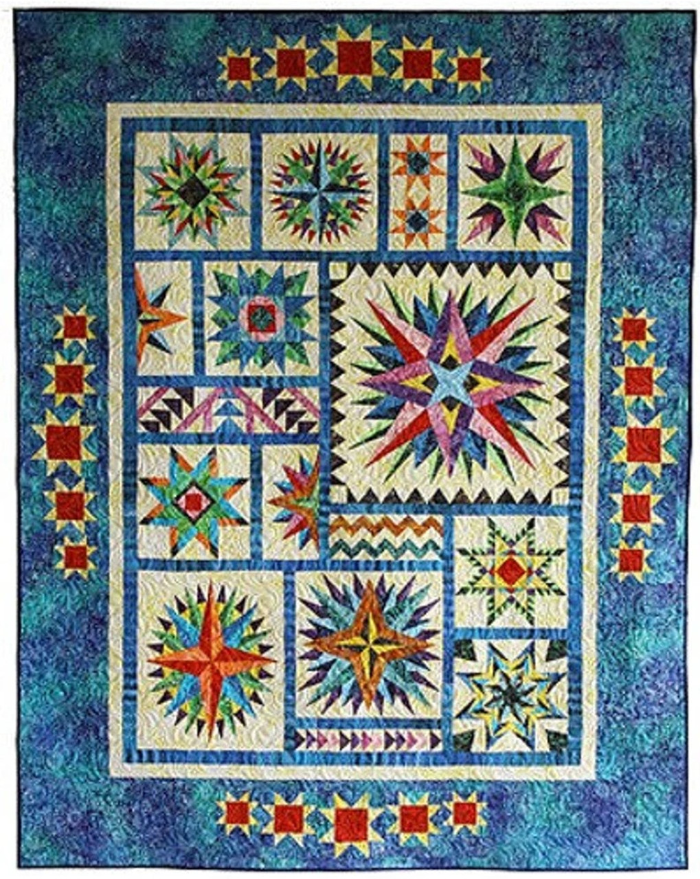 Celestial Stars - by Lakeview Quilts
