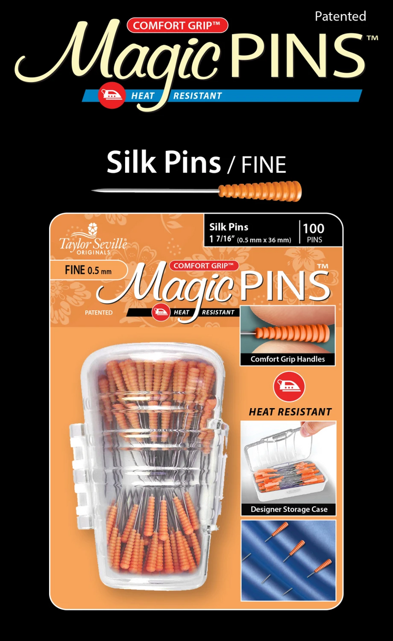 Magic Pins - Silk, Fine - 100pcs