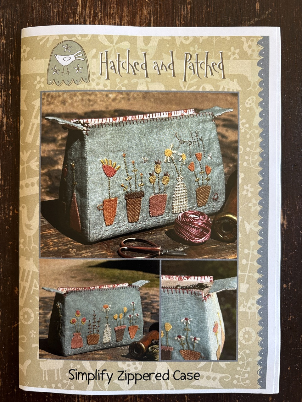 Simplify Zippered Case - Pattern & Wool KIt