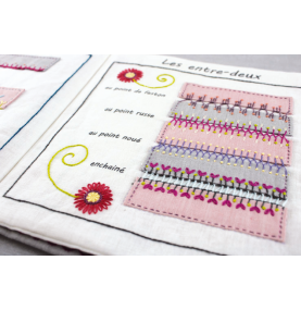 Un Chat dans l'aiguille : Embroidery Book PART 1 ONLY (Points de broderie)