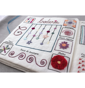 Un Chat dans l'aiguille : Embroidery Book PART 1 ONLY (Points de broderie)
