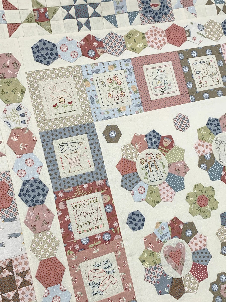 The Birdhouse : Heartstrings Quilt Pattern