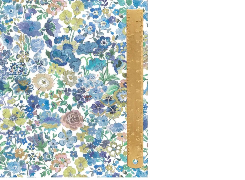 Liberty Tana Lawn - Classic 26 - Classic Meadow B - Fat Sixteenth 