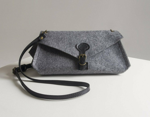 Aster and Anne Felt Bag Kit - Luella Clutch large