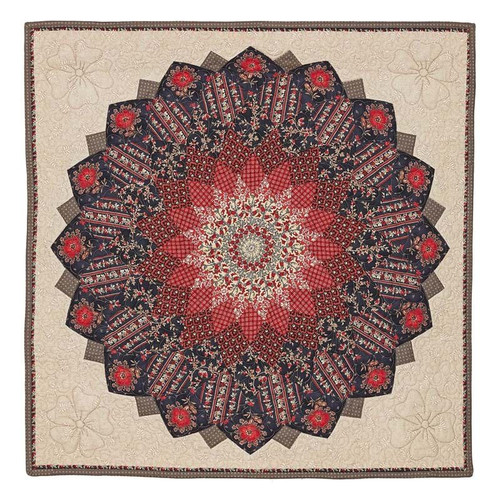 Michelle Yeo : Giant Dahlia Quilt Pattern Michelle Yeo : Giant Dahlia Quilt Pattern