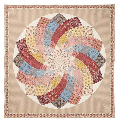 Michelle Yeo : Giant Dahlia Quilt Pattern