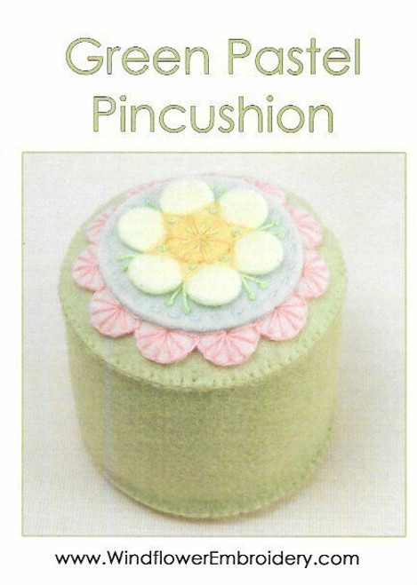 Green Pastel Pincushion
