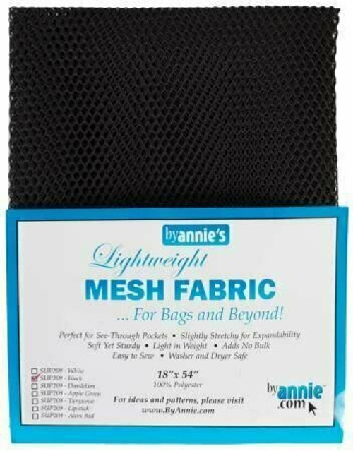 byAnnie Mesh (18" x 54") - Black