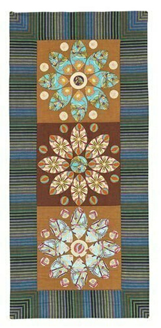Mini Mandala Table Runner Pattern from Material Obsession Mini Mandala Table Runner Pattern from Material Obsession