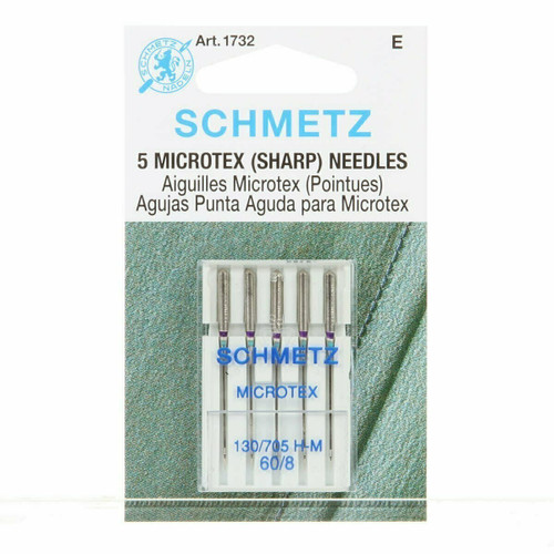 Schmetz Microtex Needles size 60