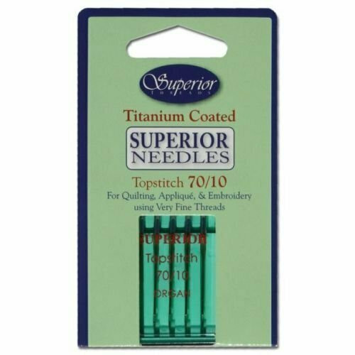 Superior Topstitch Machine Needles 70/10 Superior Topstitch Machine Needles 70/10