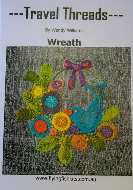Wendy Williams : Travel Threads - Wreath KIT