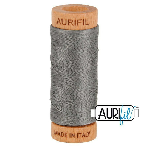 Aurifil 80wt 5004 - Grey Smoke