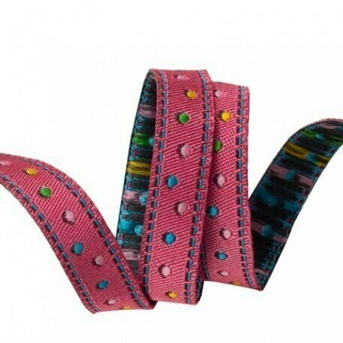 French Knots on Pink