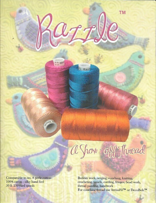 Razzle Thread Colour Card