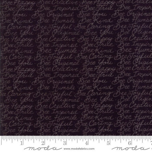 Bee Joyful - Script, Black