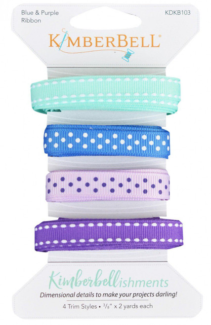 Kimberbell Blue and Purple Ribbon
