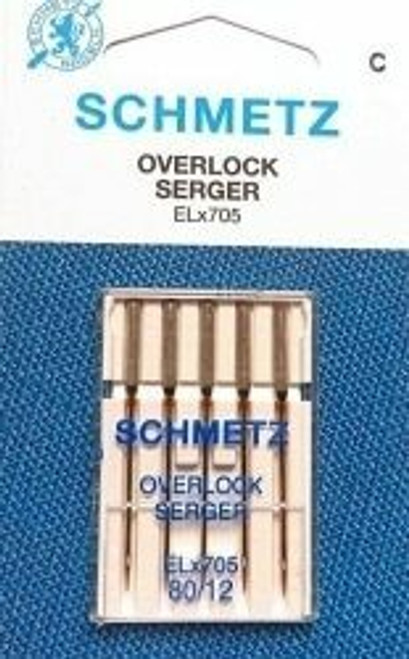 Schmetz Overlocker Needles size 80/12