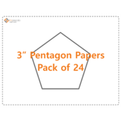 3" Pentagon Papers - Pack of 24