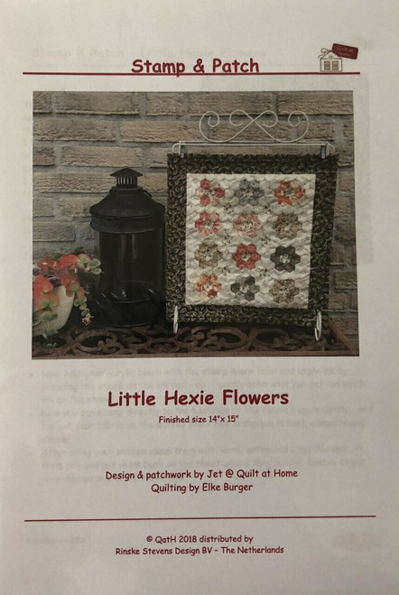 Stamp and Patch : Little Hexie Flowers