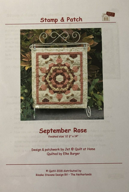 Stamp and Patch : September Rose