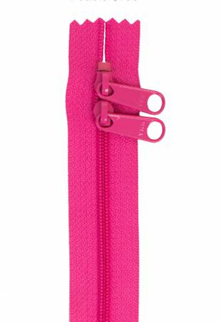 ByAnnie 30' Handbag Zip -  Raspberry