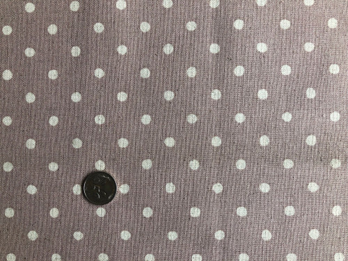 Linen Dot - Small on Pink Linen Dot - Small on Pink