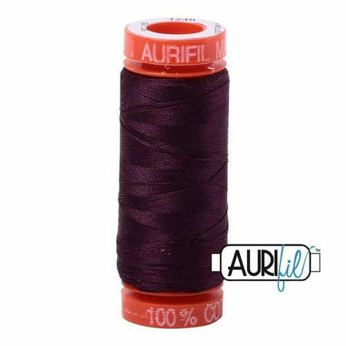 Aurifil 1240 - Very Dark Eggplant