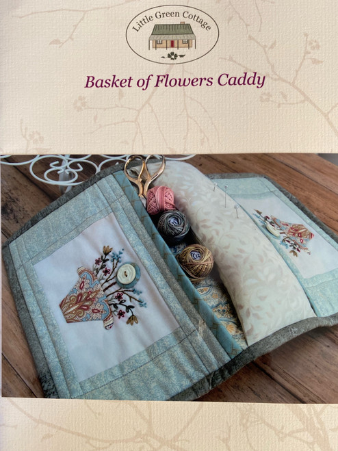 Little Green Cottage : Basket of Flowers Caddy