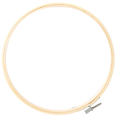 Bamboo Embroidery Hoop - 25cm (10")