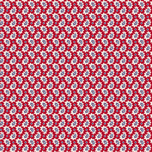 Aunt Grace Simply Charming : Little Paisley - Red Aunt Grace Simply Charming : Little Paisley - Red